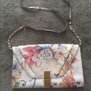 Elliott Lucca floral clutch